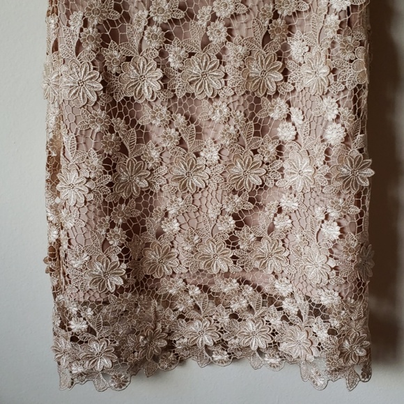 Silk lace bodycon dress - Picture 3 of 8